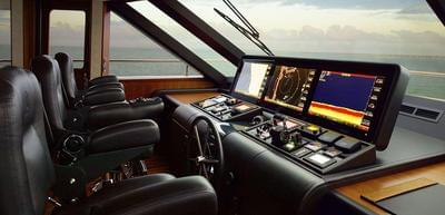 Ocean Alexander 100 skylounge Wine Down <b>Interior Gallery</b>